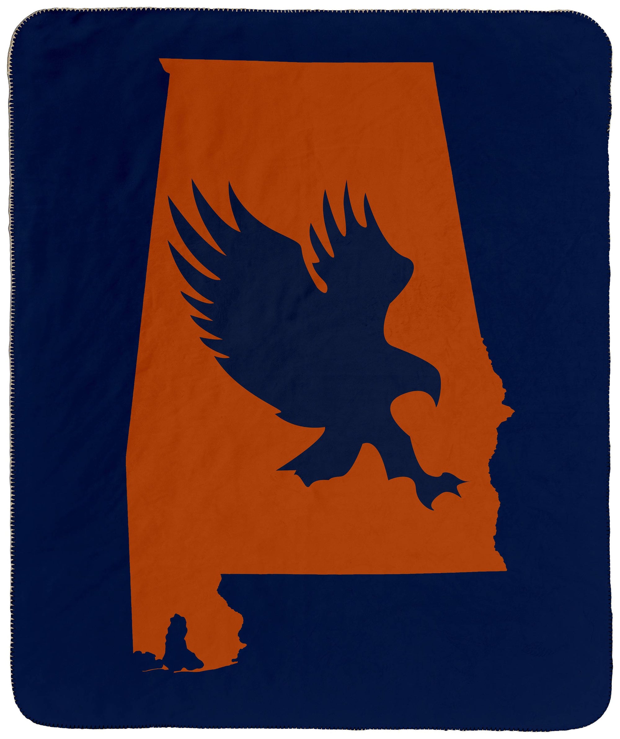 Auburn War Eagle - Throw Blanket - PersonalThrows