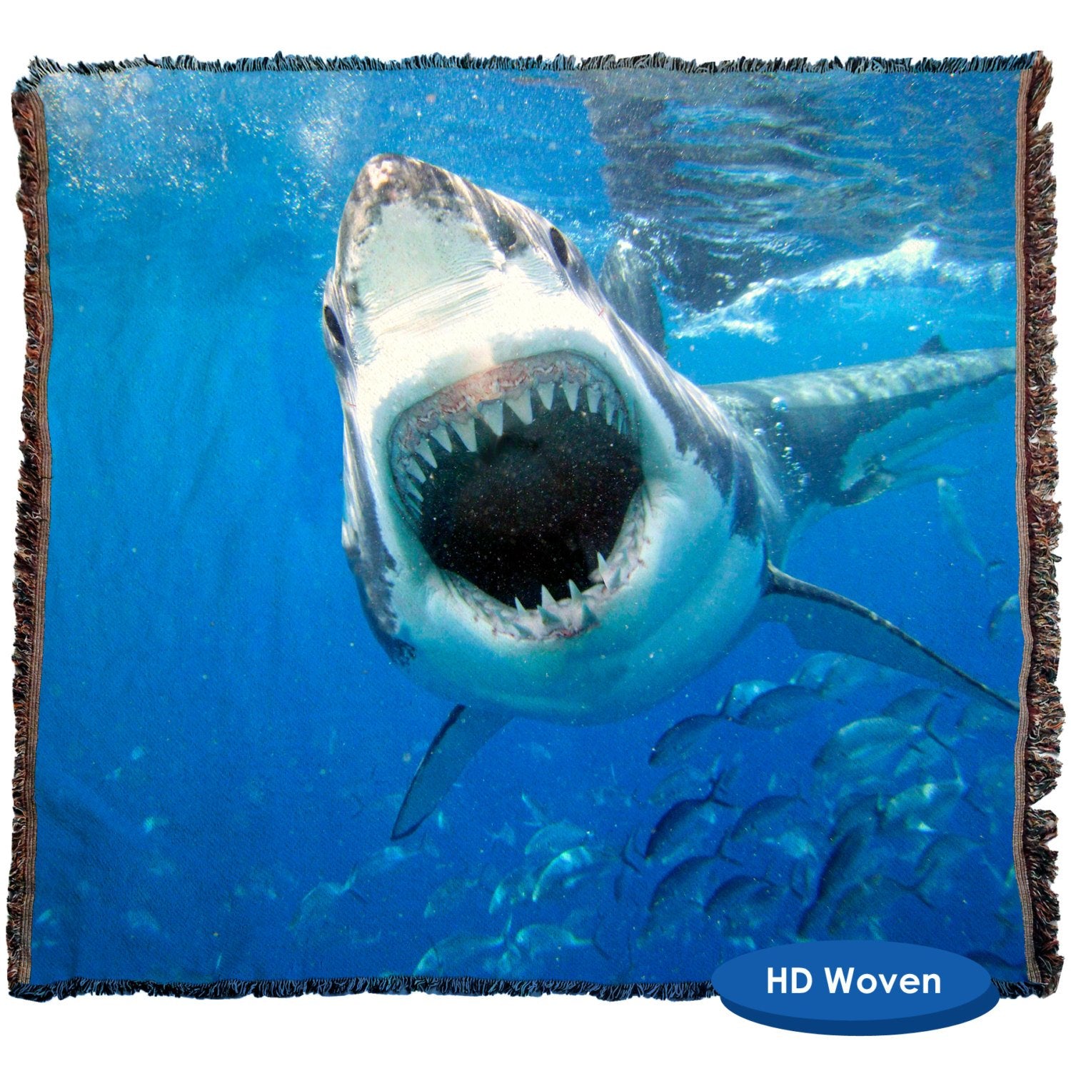 Shark discount throw blanket