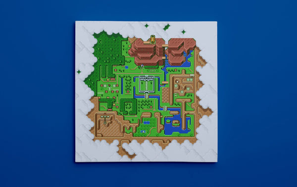 Hyrule Map: Detonando! The Legend of Zelda: A Link to the Past